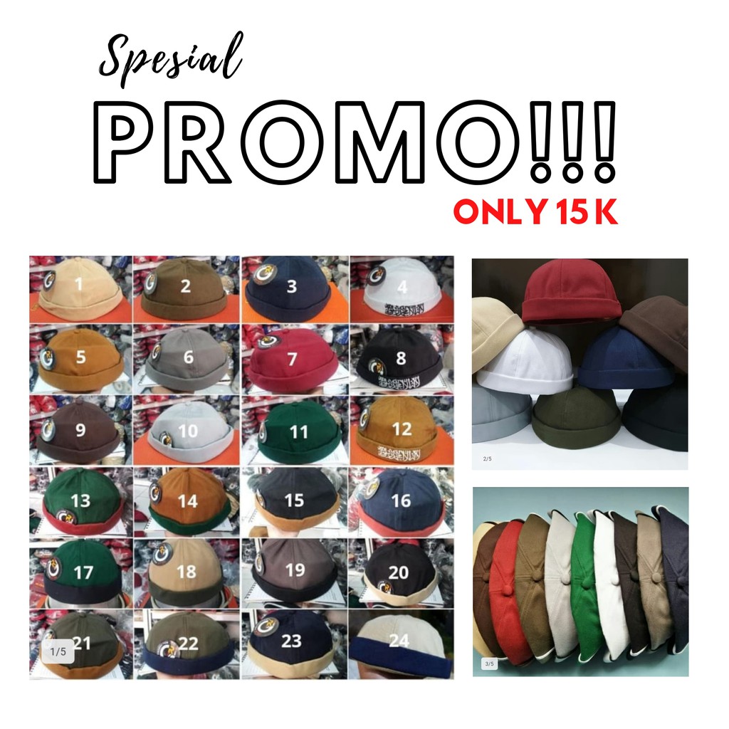 Peci Miki Hat/Peci Uas/Peci Modern Premium