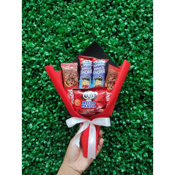 

buket Snack murah enak , hadiah anak ulang tahun wisuda buket mie shor hellopanda good time cantik hari guru hadiaperpisahan hadiah aniversary