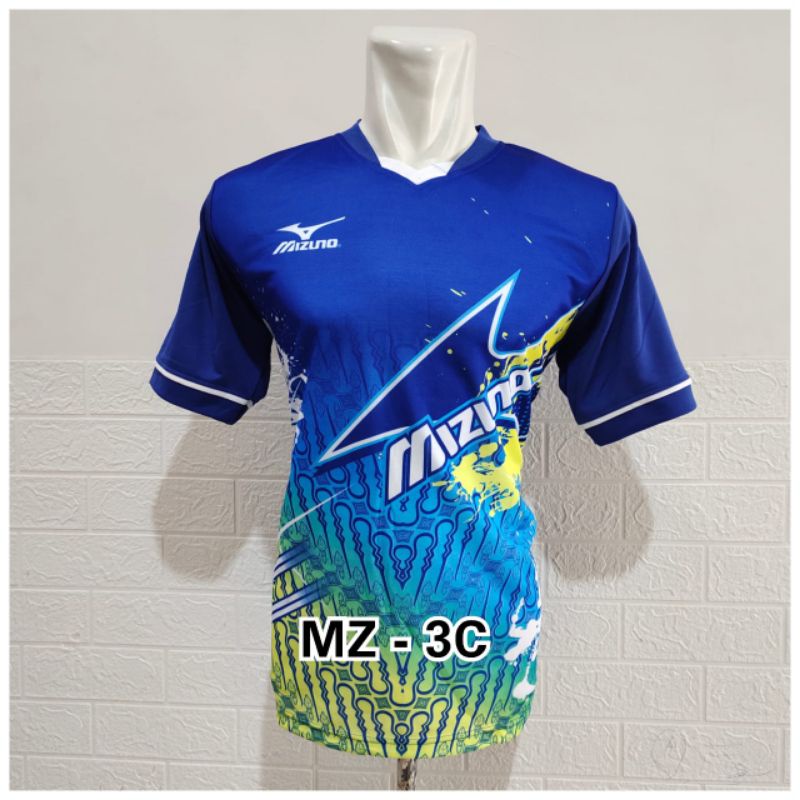 baju jersey olahraga kaos voli voly / voli mizuno terbaru