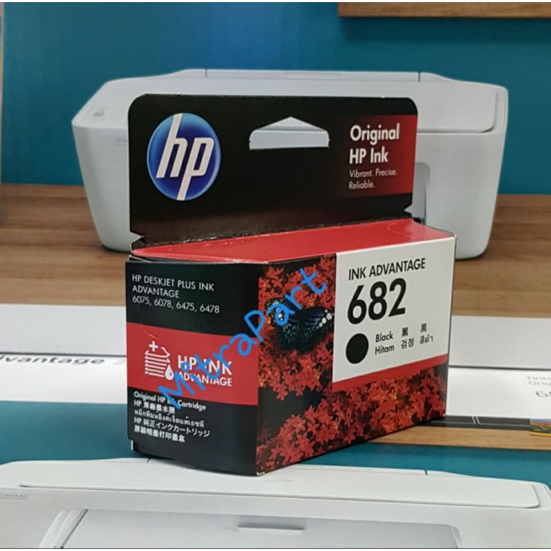 Tinta Hp 682 original HP D2336-hitam-color