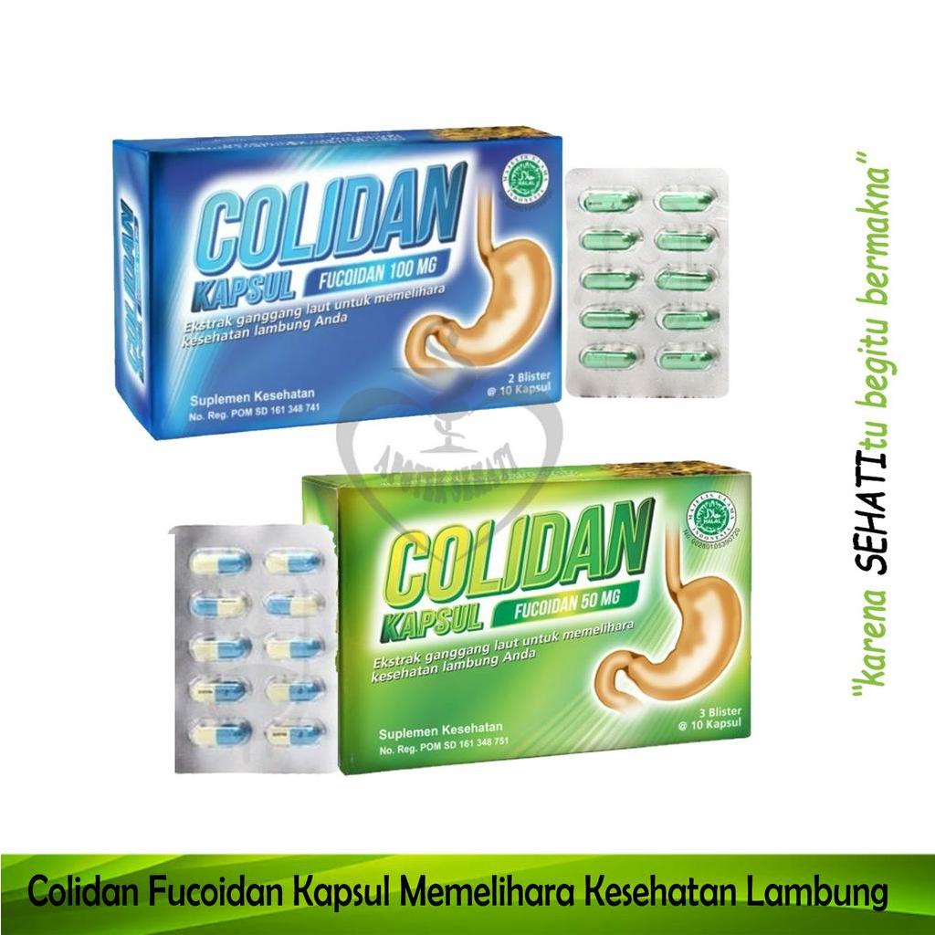 Colidan Fucoidan Blister Membantu Kesehatan Lambung
