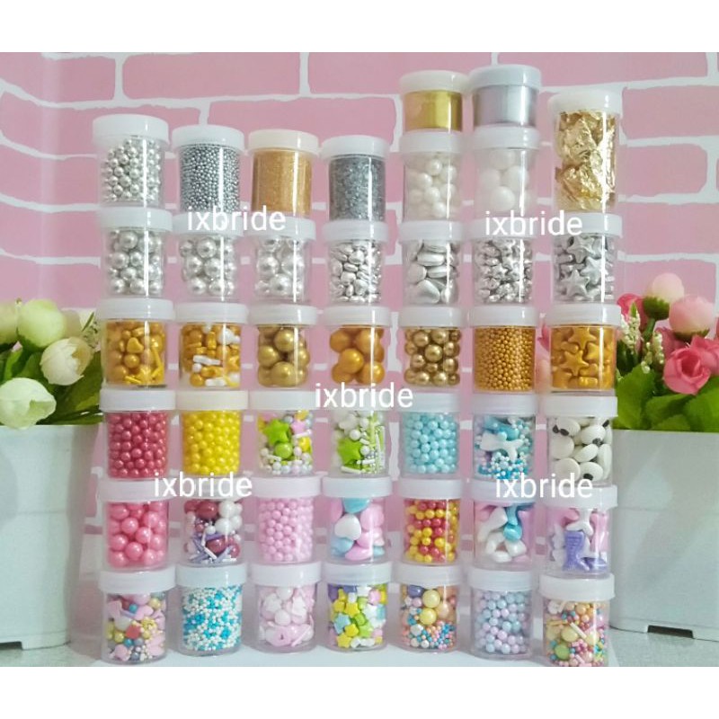 

Trimit (bisa dimakan) sprinkle seri acak