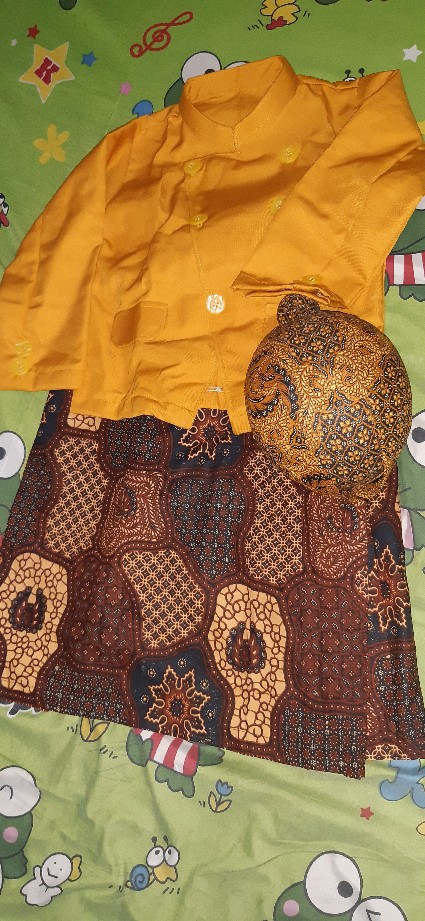 Ready Stock Beskap Anak Bawahan Celana Rok Batik Banyak Warna