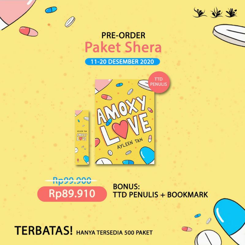Amoxylove by Ayleen Tan (bonus tambahan pin)