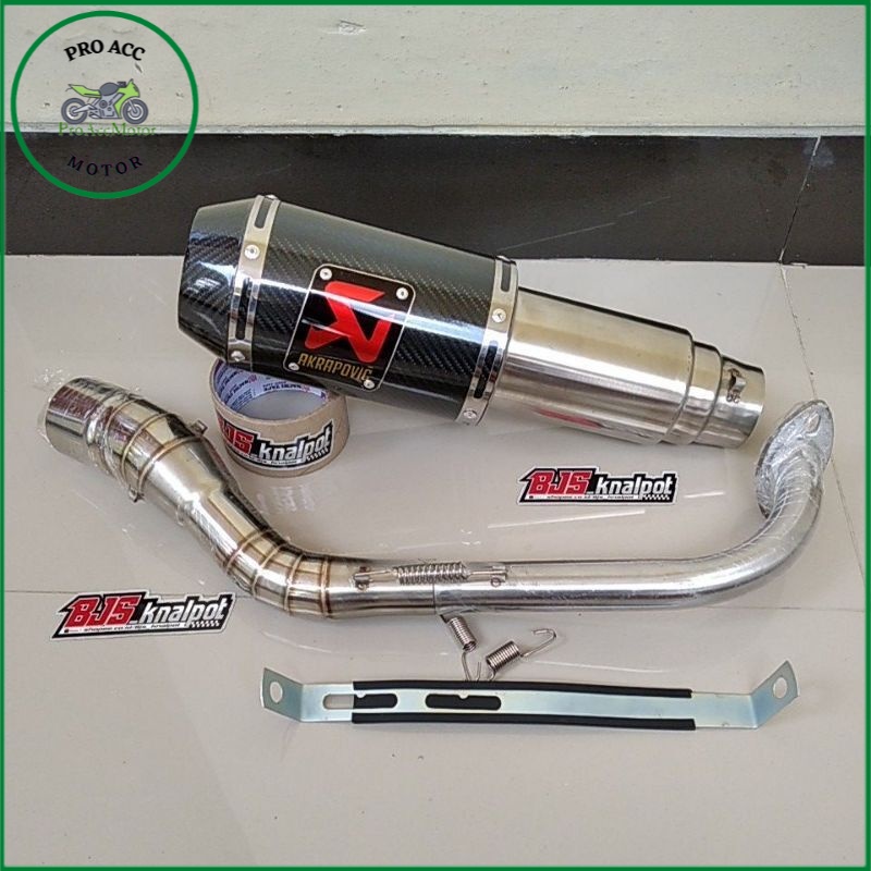 TERBARU knalpot Akrapovic nmax Aerox 155 Vario beat scoopy new all metik