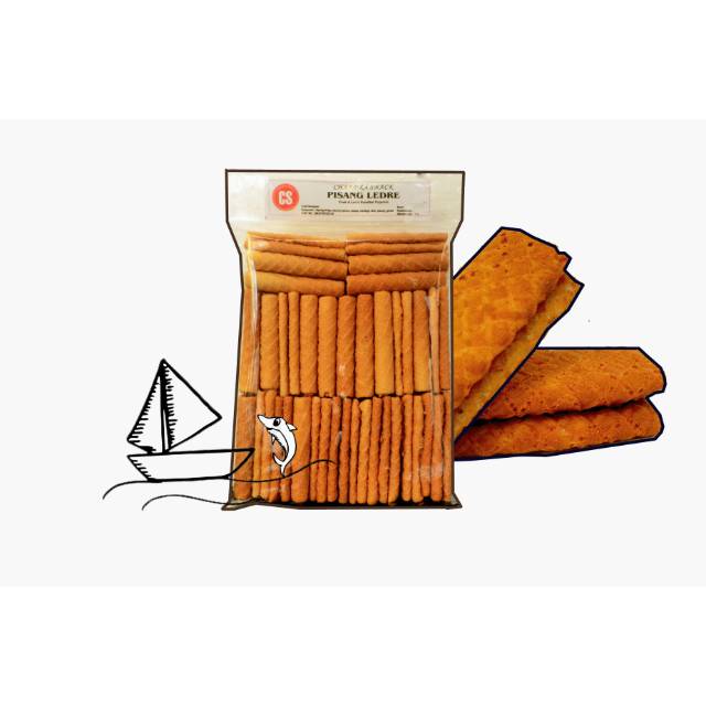 

*TERLARIS* JAJANAN ENAK MAKANAN RINGAN SNACK WAFFLE PISANG LEDRE CHANDRA SNACK 300GRAM