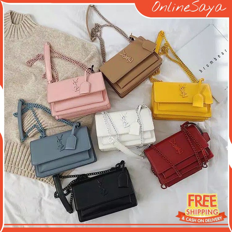 OS - LUPY092 (2TAS MUAT 1KG) TAS IMPORT BRANDED TAS WANITA CANTIK TAS IMPORT MURAH  486 MP455