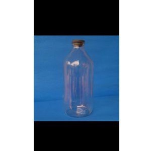 botol kaca 500 ml tutup karet sumbat/botol jamu