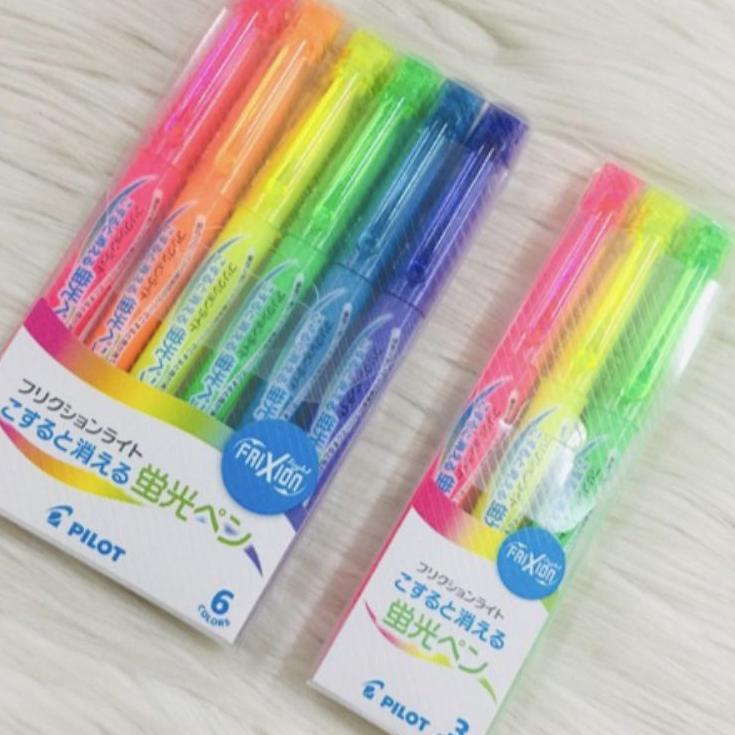 

Penjualan Meriah Highlighter Frixion 1 Set Isi 6Pcs / Stabilo Frixion Pilot Eraser