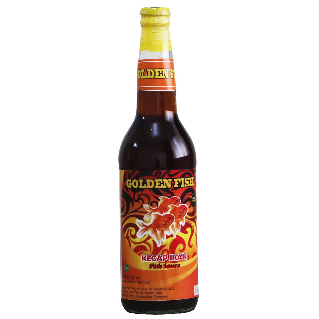 

Kecap Ikan / Fish Sauce "Golden Fish" 620 ml