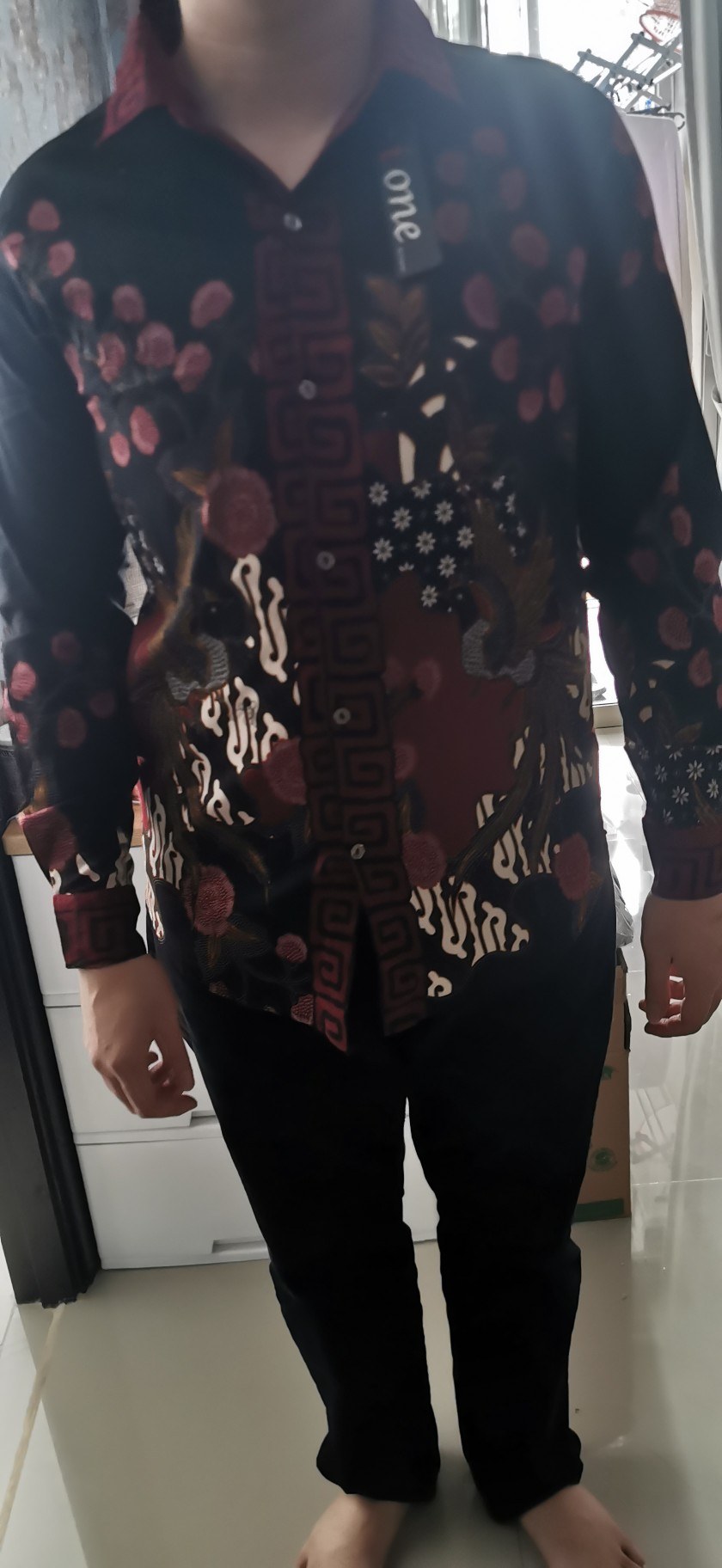 Nara - Long Aden Shirt / Kemeja Batik Pria Lengan Panjang