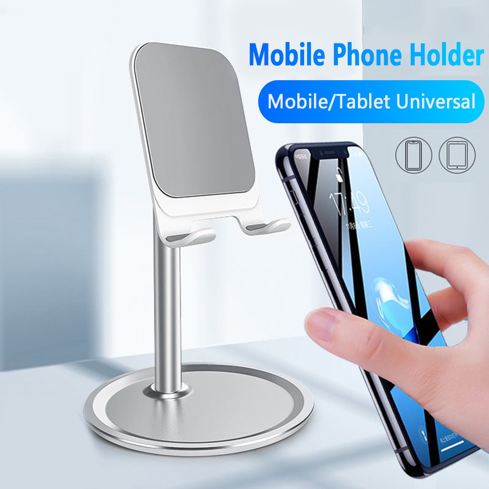 【New Arrival】Universal Adjustable Desktop Phone Stand For Mobile Phone Holder Stand For iPad Tablet Desk Holder