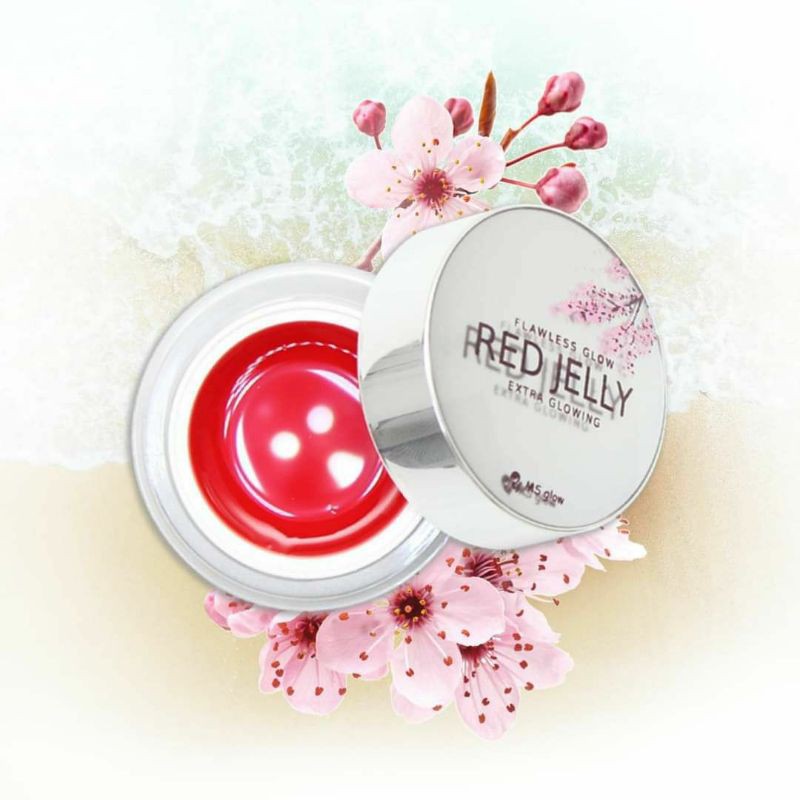 MSGLOW FLAWLESS RED JELLY/ Flawless glow red jelly Ms glow