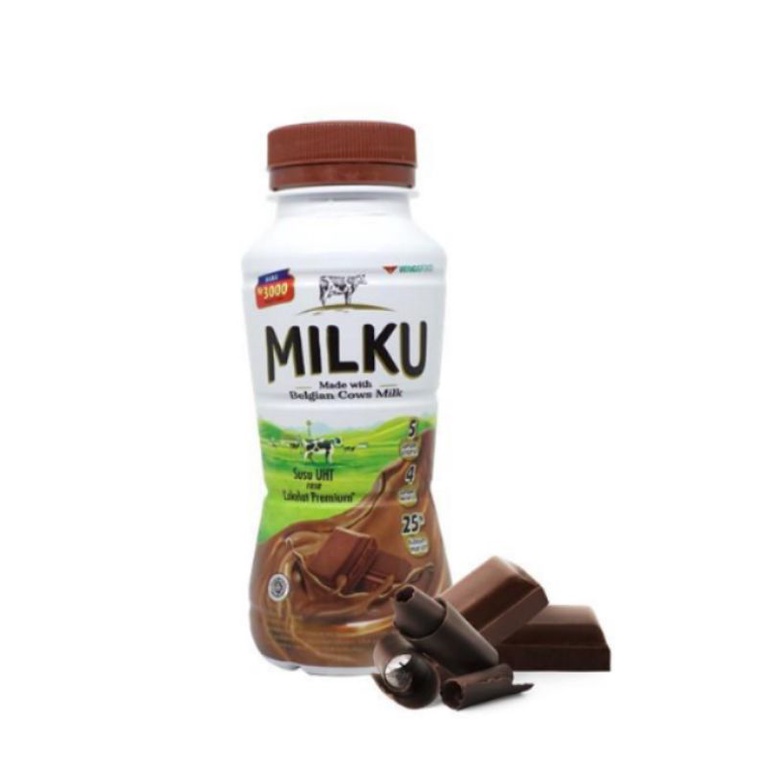 

Milku Botol Susu UHT Coklat 200ml