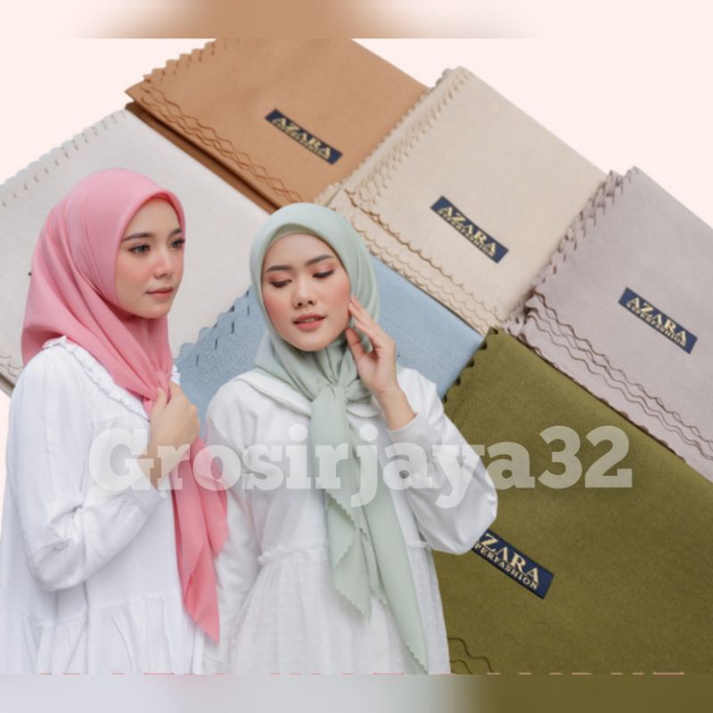 Hijab segiempat Laser Cut Oskara Azara-1