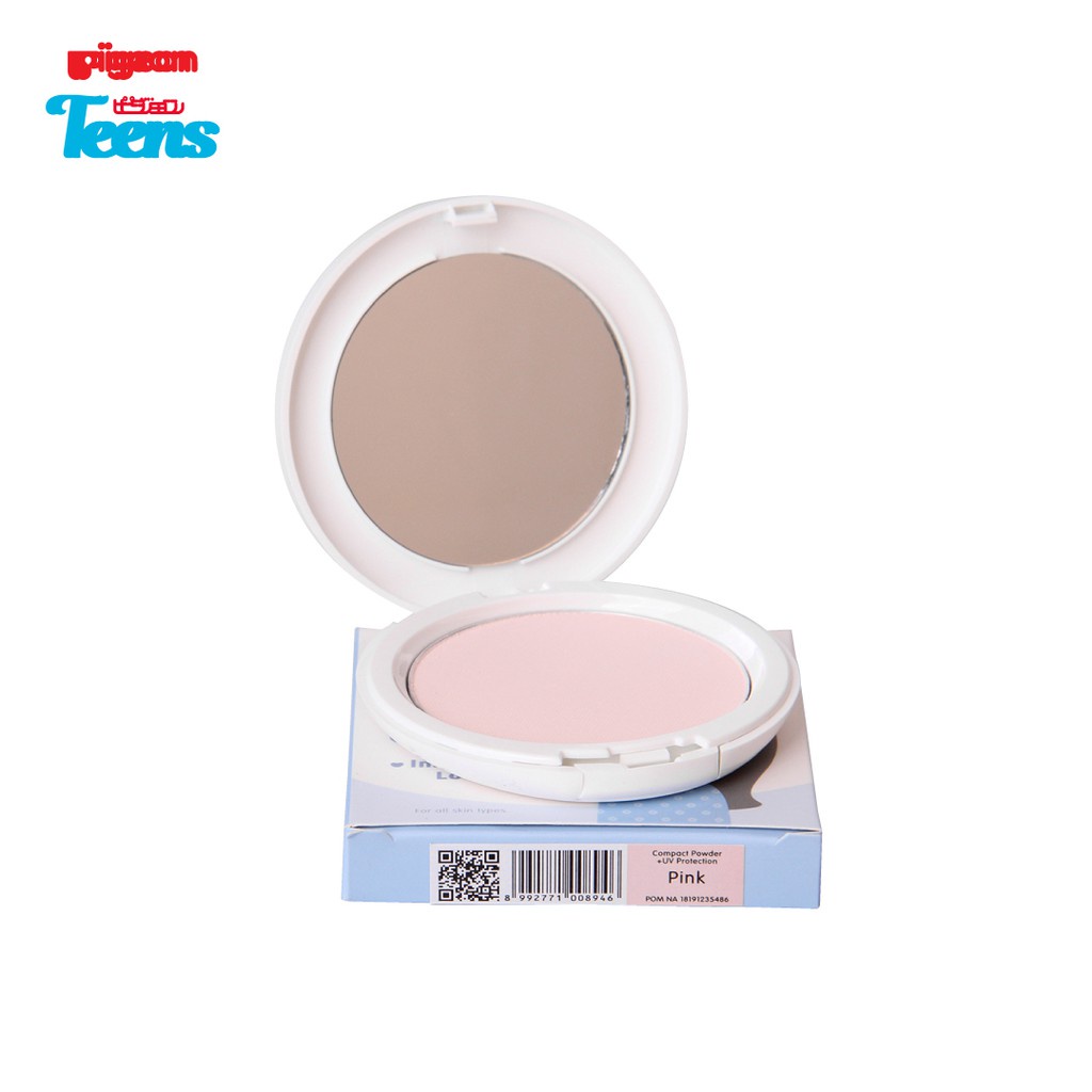 PIGEON TEENTS COMPACT POWDER UV PTOTECTION - BEDAK PADAT REMAJA 14gr BPOM -   Refill Compact Uv Powder Pigeon