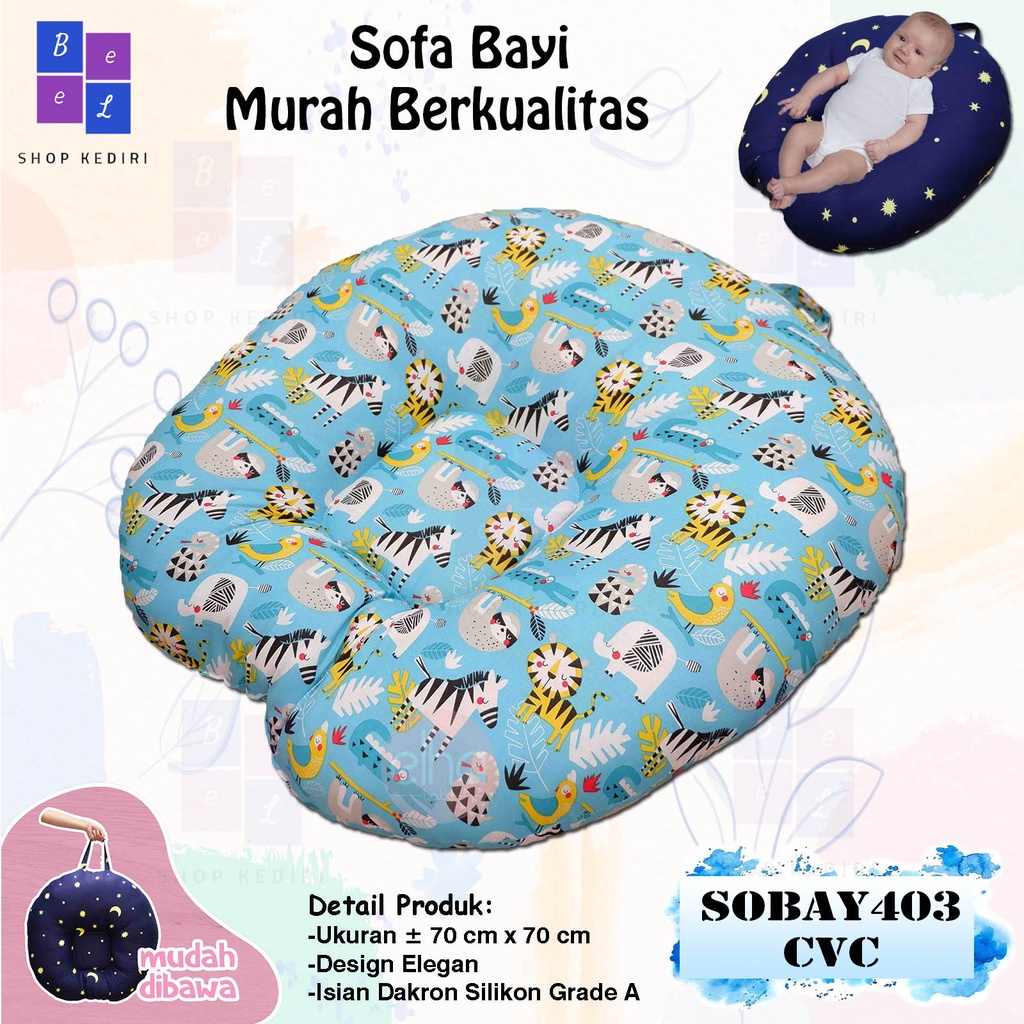 ✨ BeeL Shop ✨Sofa Bayi Newborn Sobay Multifungsi Perlengkapan Bayi Baru Lahir Baby Gift Set-SOBAY403CVC