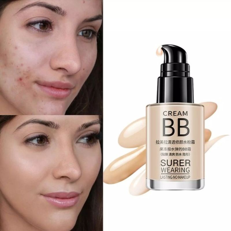 Lameila BB Cream Moisturizing Liquid Foundation Korean Makeup Original..