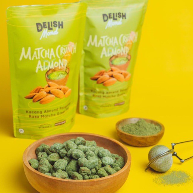 

Almond Panggang Rasa Matcha Greentea (120 Gram) - Matcha Crunch ⭐️⭐️⭐️⭐️⭐️