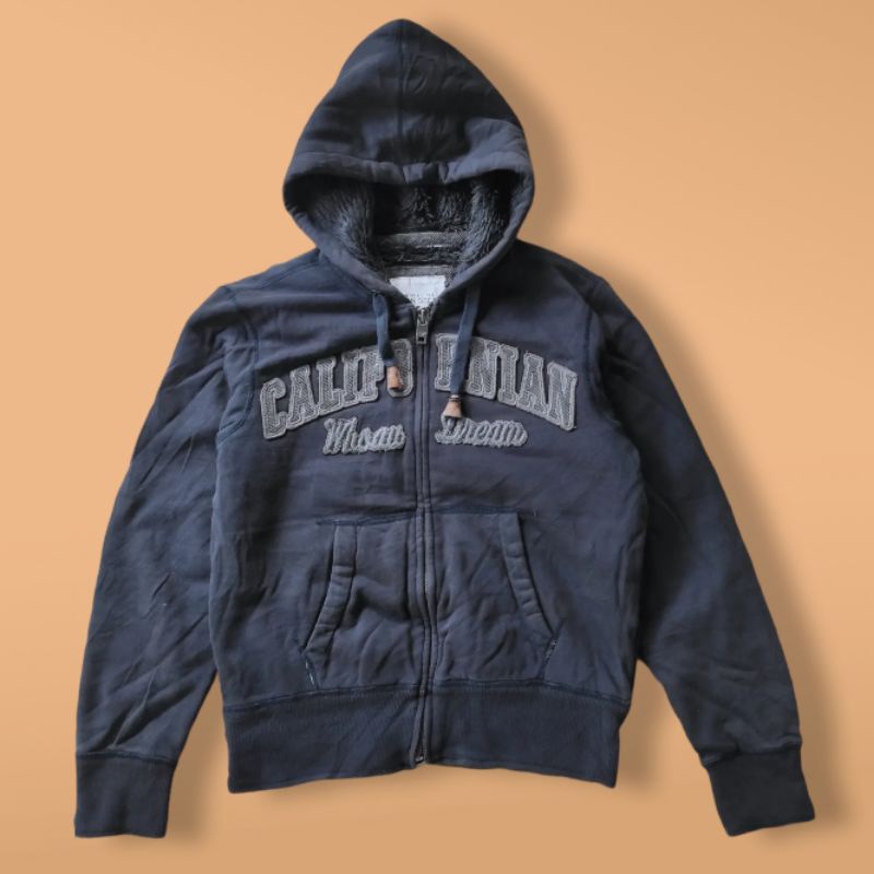 Jaket Hoodie Sherpa Whoau