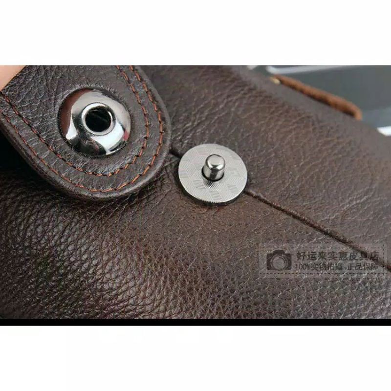 Dompet Hp Kulit / Sarung Hp Magnet Bahan Kulit 2 Slot Vertical Model Terbaru