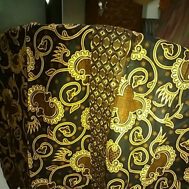 Kemeja Batik Pria Ppbtk07 Modern Lengan Panjang Casual Modis Trendy Masa Kini M L Xl Asli Pekalongan