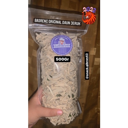 

Gibran Basreng Ori Daun jeruk 500Gr