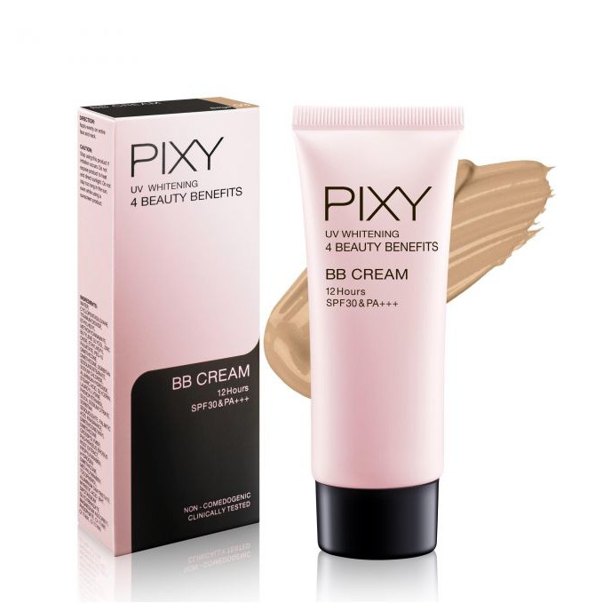 Pixy BB Cream 4 Beauty Benefits - ALAS BEDAK DAILY - ALAS BEDAK NATURAL - TIDAK MENIMBULKAN KOMEDO