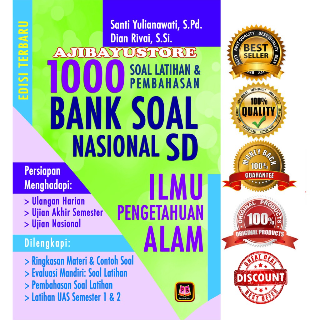  Bank  Soal  Nasional SD  Ilmu Pengetahuan Alam IPA 1000 Soal  