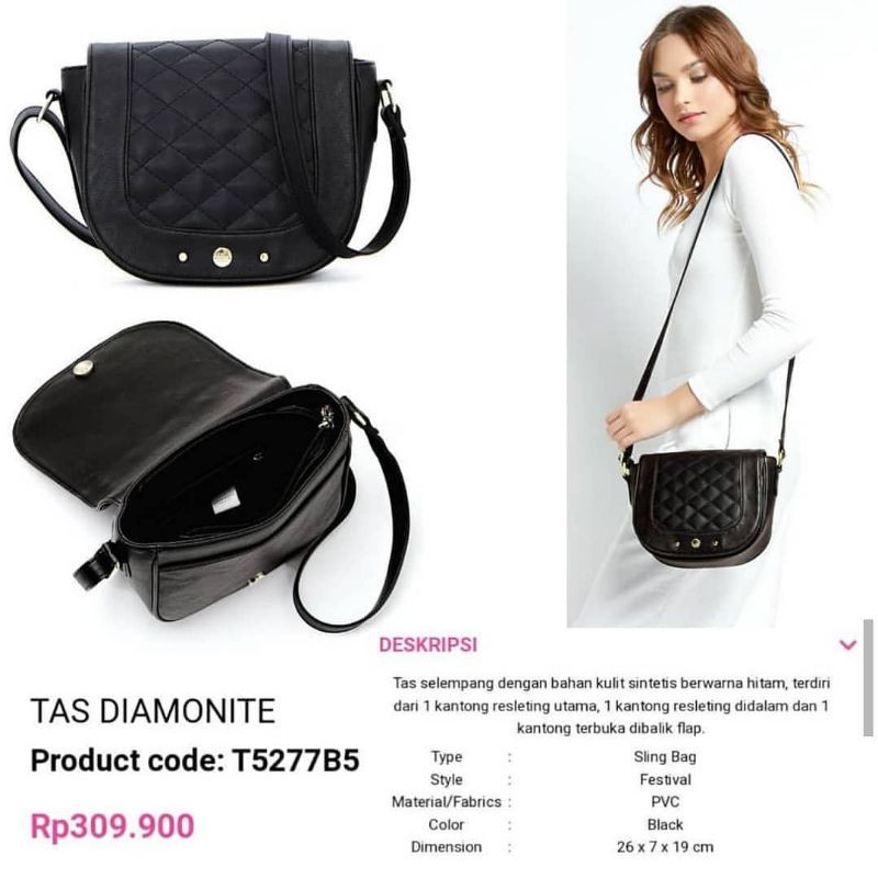 TAS DIAMONITE T5277B5 by SOPHIE PARIS