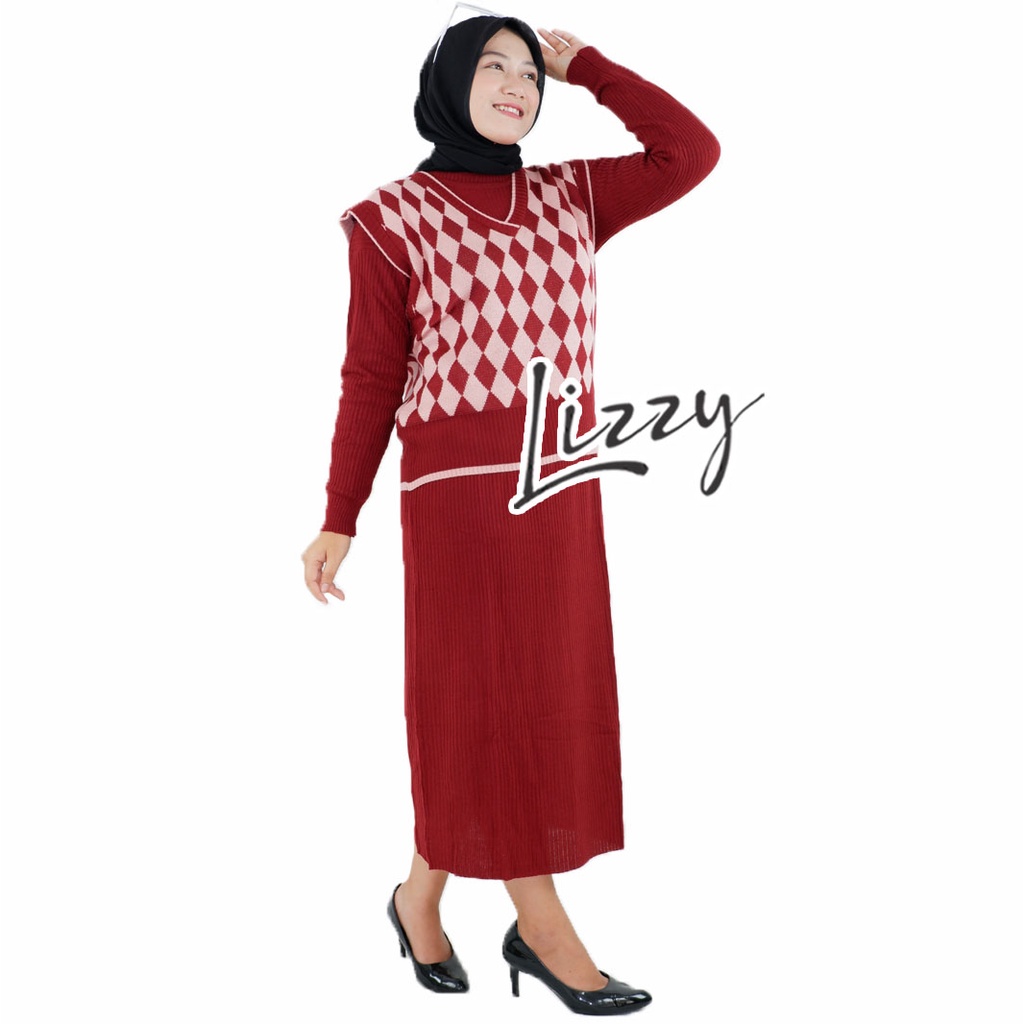 Lizzy - ONE SET RAJUT RIRI PREMIUM