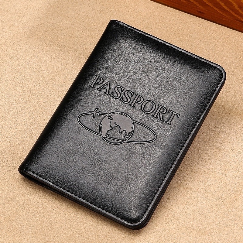 Dompet Paspor Kulit Asli Passport Cover Leather Wallet TP 8296