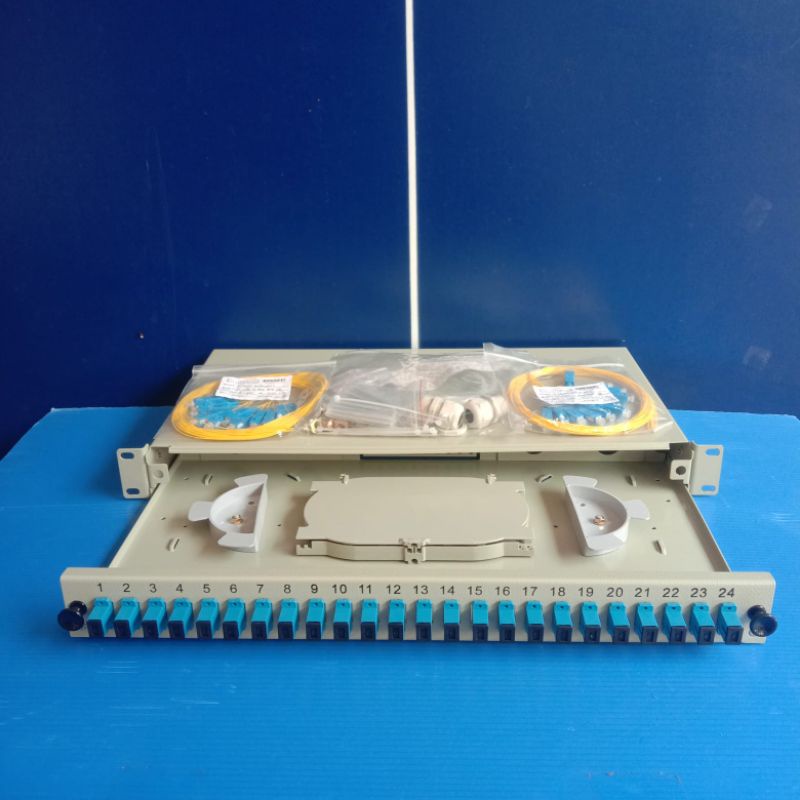 otb 24 core lengkap pigtail dan adapter SC UPC/otb 24core