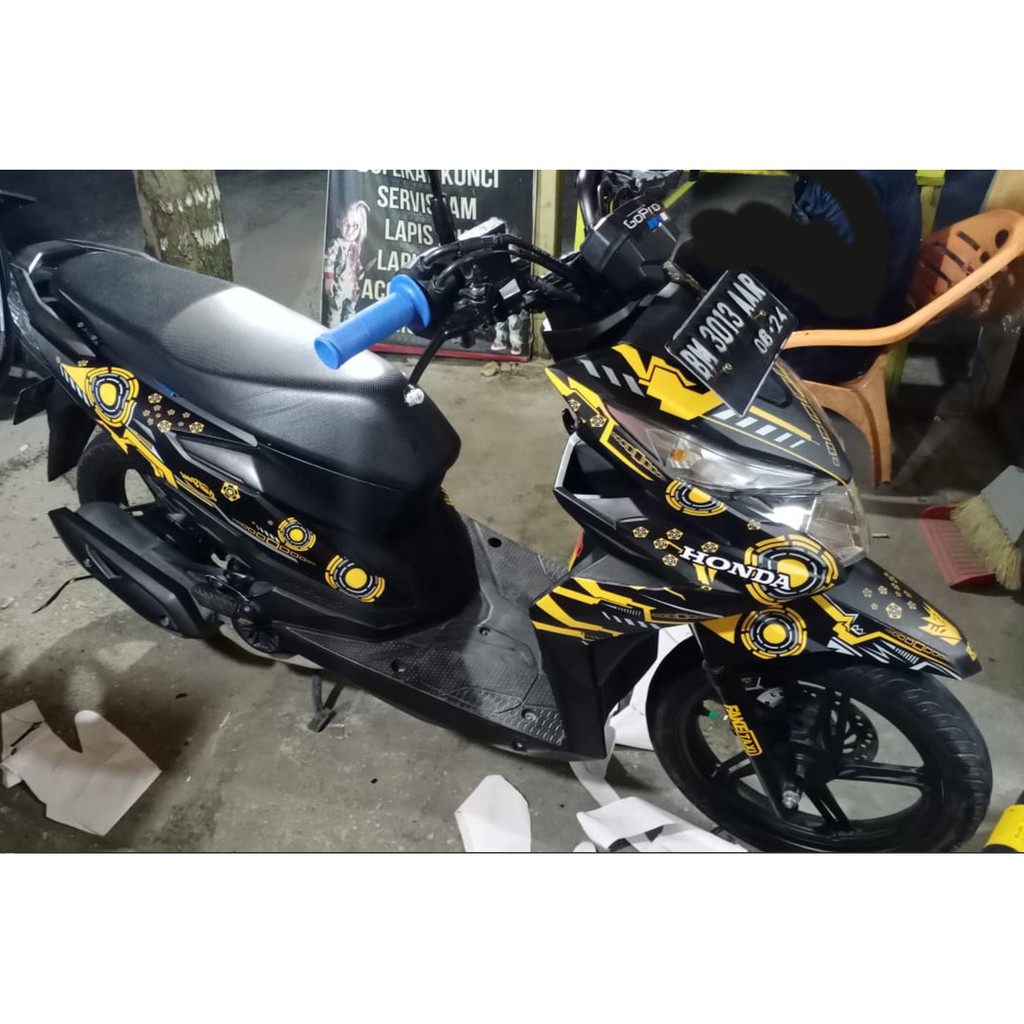 Stiker decal fullbody beat esp / beat street 2017-2019 request desain stiker beat decal beat