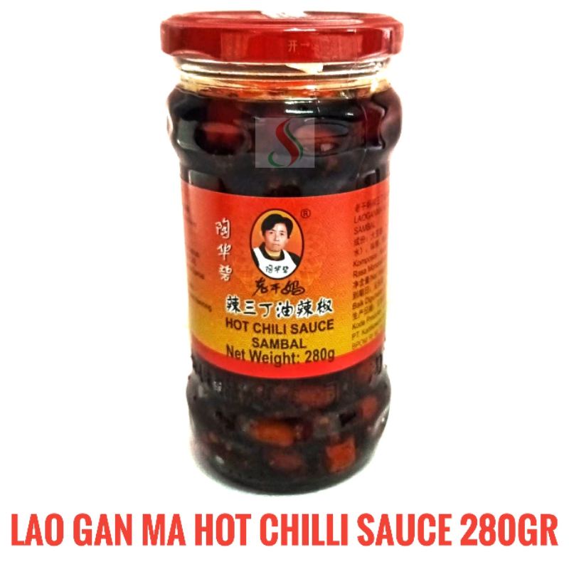 

Lao Gan Ma Hot Chilli Sauce 280gr. sambal chili sauce