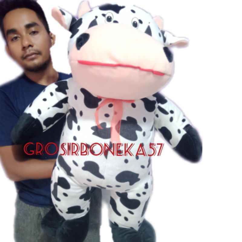 Boneka sapi jumbo  lucu / boneka sapi jumbo