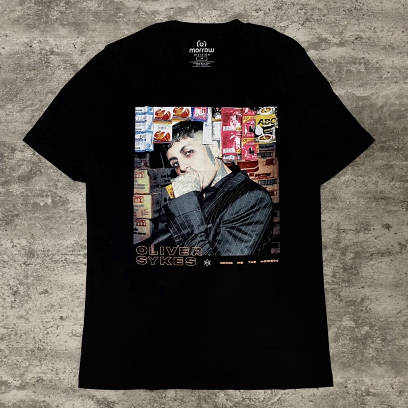 NOOV MUSIC Tshirt Baju Kaos Oliver Sykes - Bring Me The Horizon