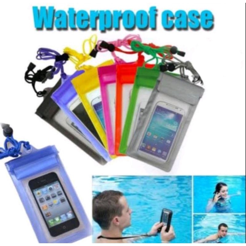 Waterproof Case Universal Pelindung Handphone Anti Air Hp Gojek Sarung Anti Air