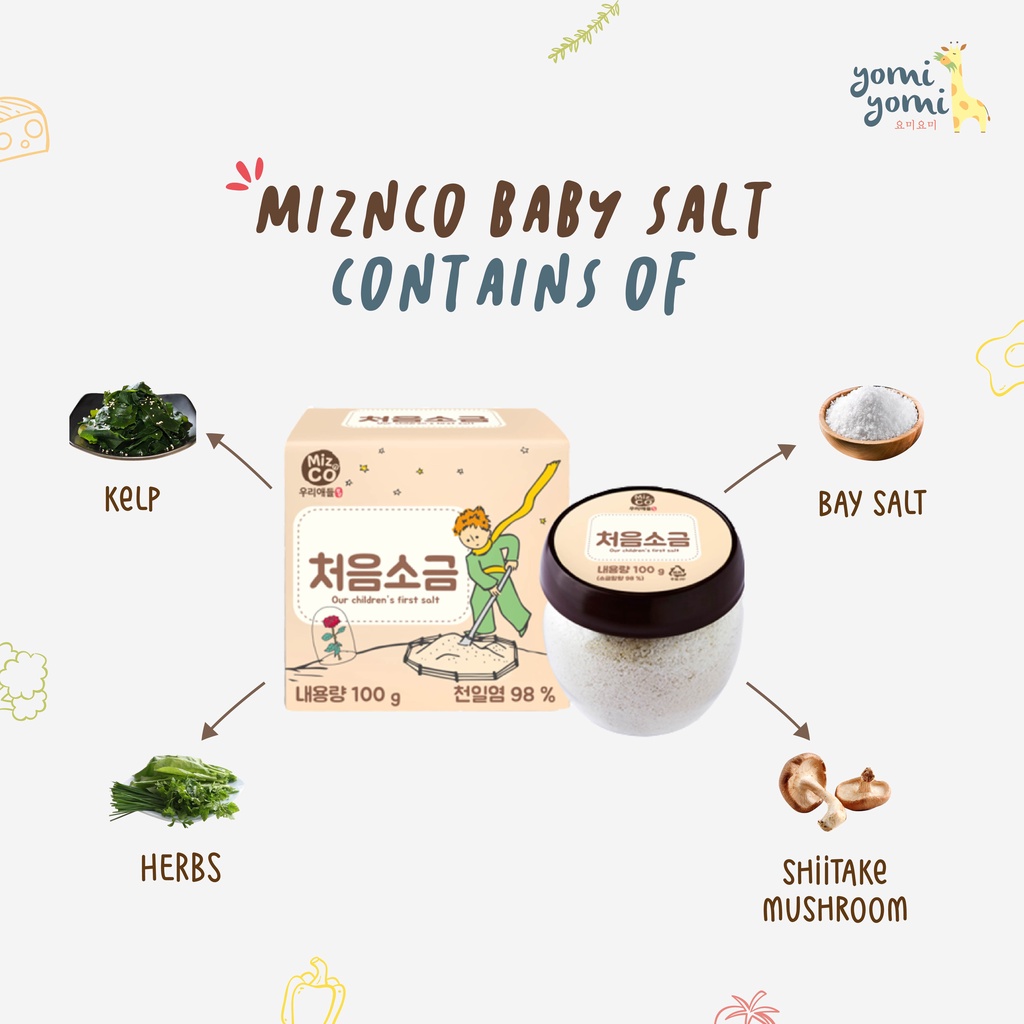 Korean Baby Salt/ Baby Salt/ Garam Baby/ Garam Sehat/ Garam Bayi Sehat