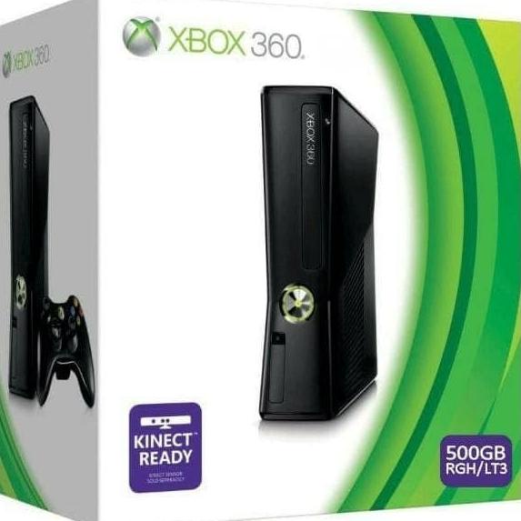 CONSULE XBOX 360 SLIM 500GB FULL GAME