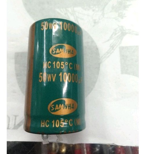 Elco 10000Uf 50V SAMWHA ORI