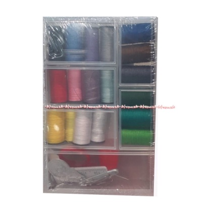 Benang Set Lengkap Dengan Jarum Dan Benang Warna Warni Sewing Kit Box Sewing Thread Peralatan Menjahit Alat Jahit