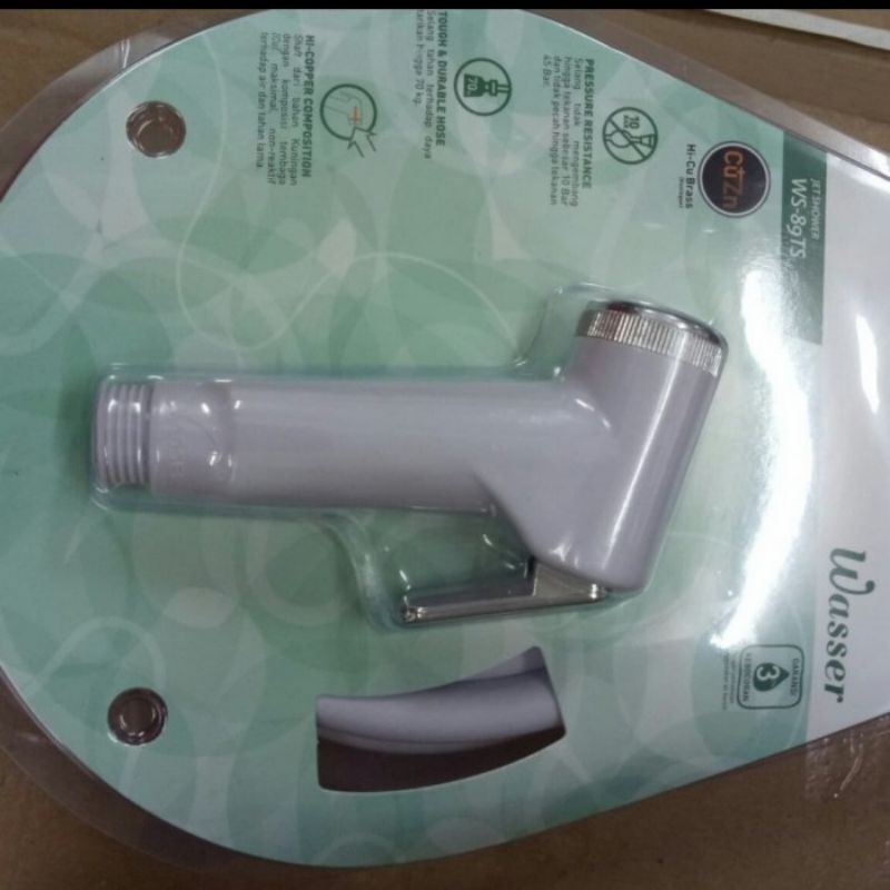 Jet Shower Wasser 89 TS Komplit Selang Dan Gantungan