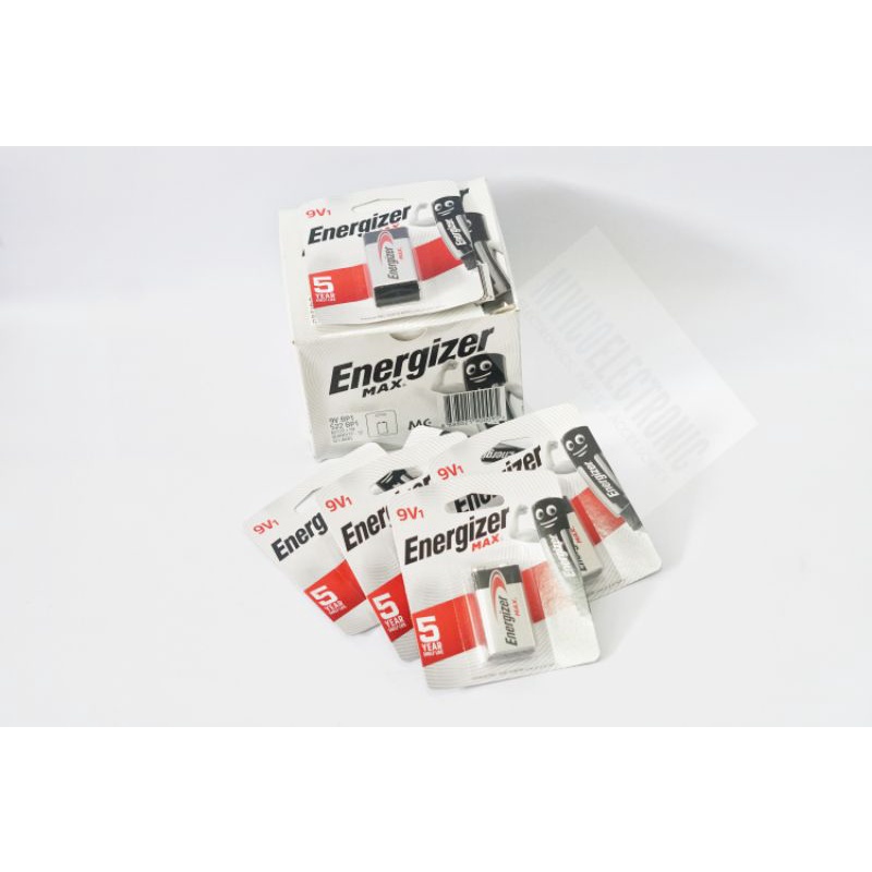 Baterai ENERGIZER MAX ALKALINE KOTAK 9V