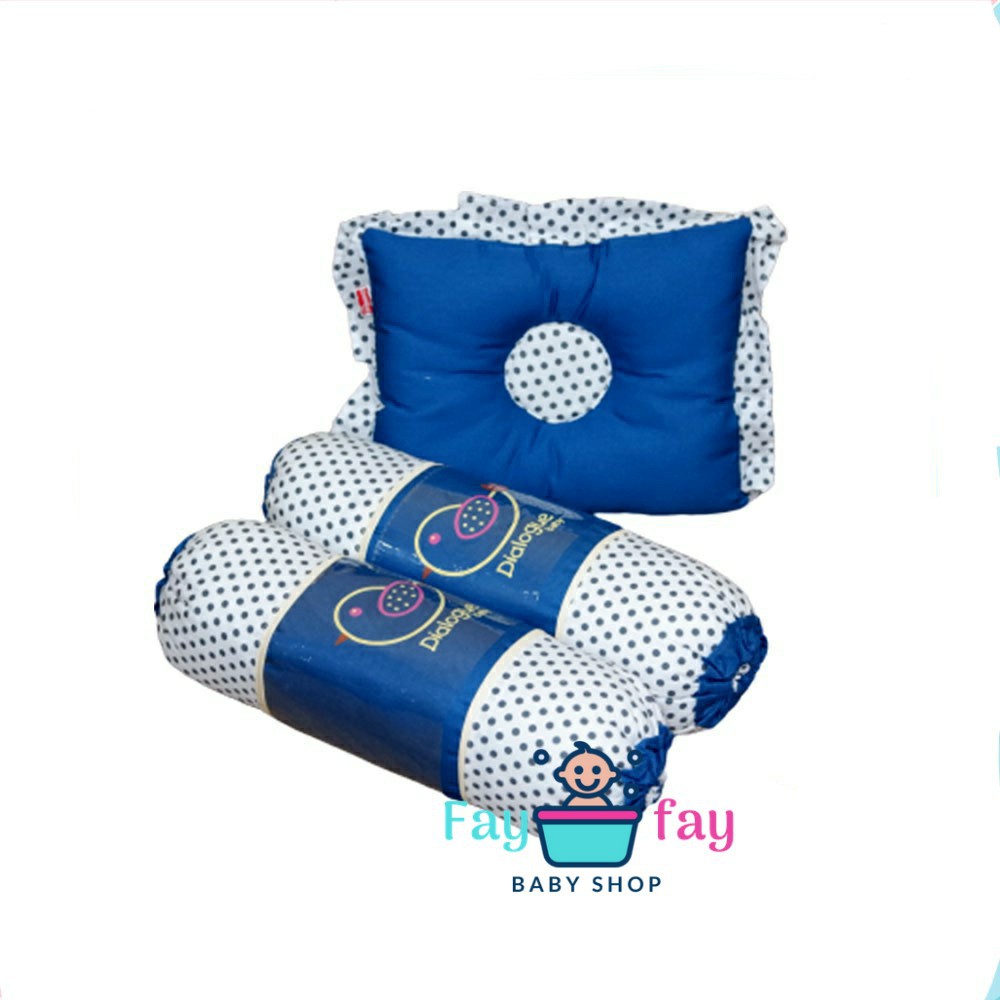 Dialogue Baby Bantal Guling Set Birdie DLB3350/ Bantal Guling Set Dialogue