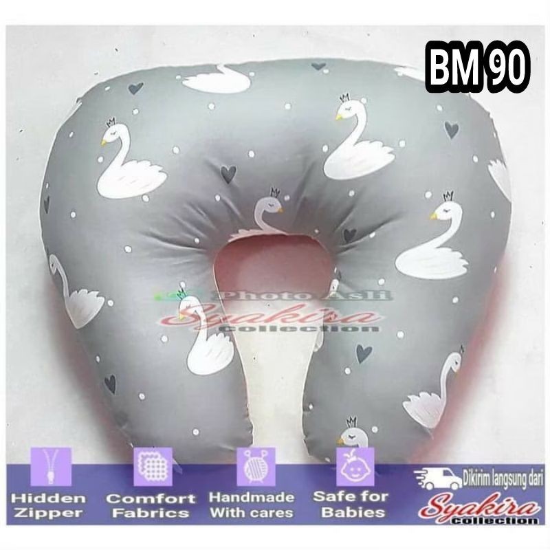 Bantal Menyusui Nursing Pillows Bantal + Sarung Risleting