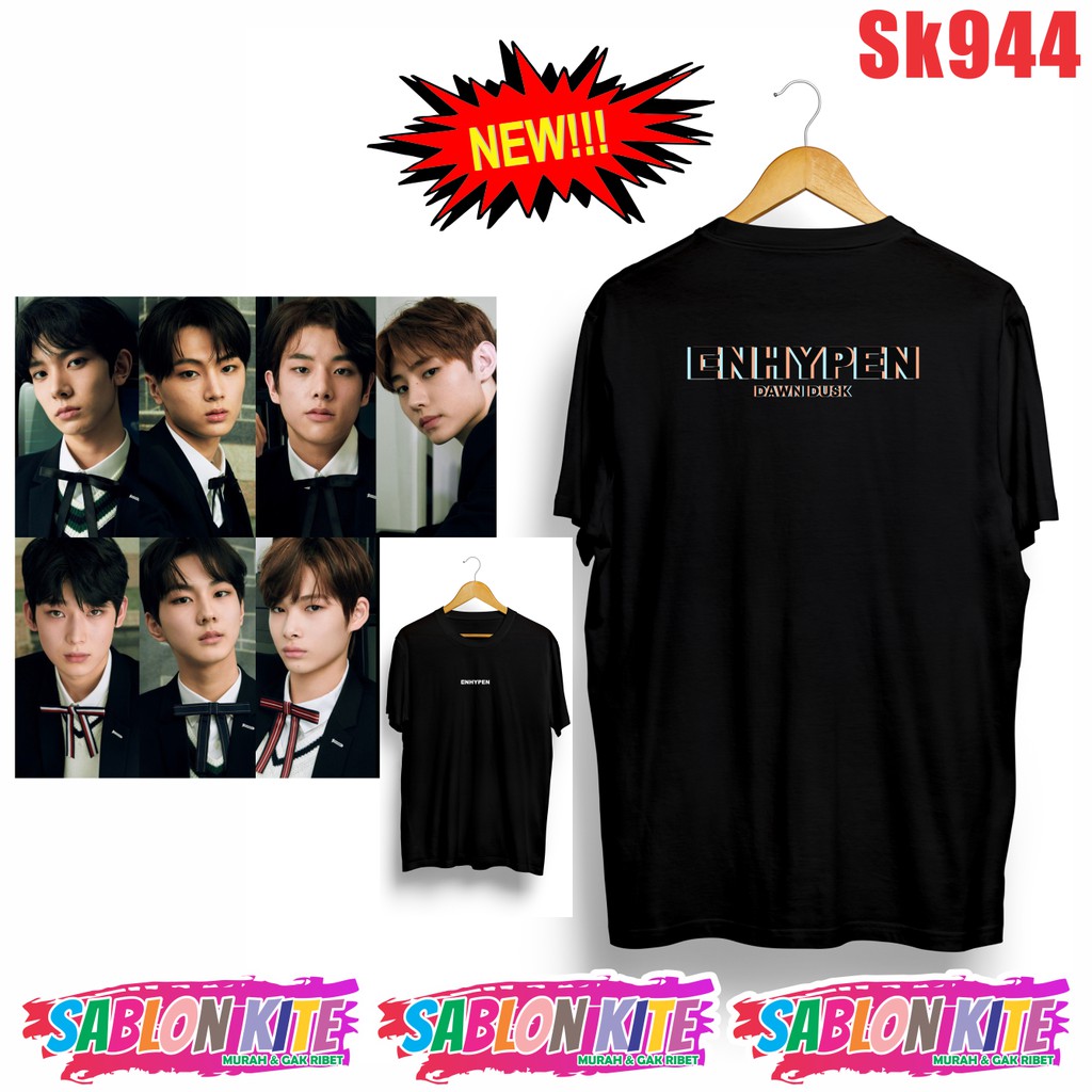 MURAH!!! KAOS EN- KPOP DAWN DUSK SK944 UNISEX COMBED 30S