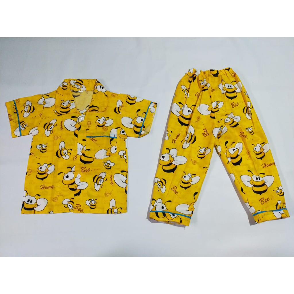 Piyama baby laki laki perempuan baju tidur bayi 6-12 bulan /1tahun