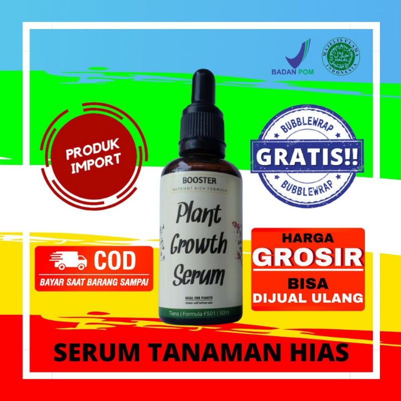 [GRATIS BUUBLEWRAP] SERUM VITAMIN TANAMAN HIAS IMPORT MURAH TERLARIS ORGANIK PUPUK TANAMAN HIAS PUPU