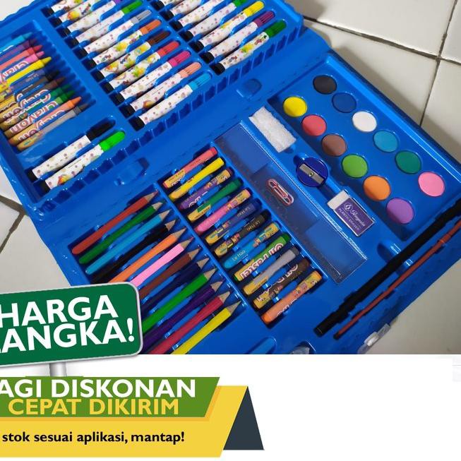 

GWN Paket Lengkap Pensil Warna/Alat Menggambar 1 set isi 86 ❈ sg (Murah)